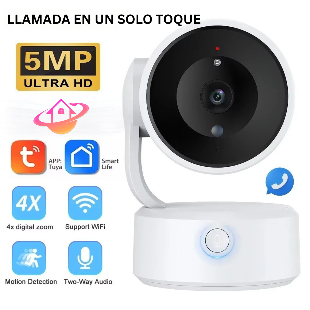 Camara inteligente 4X Zoom PTZ 360 °